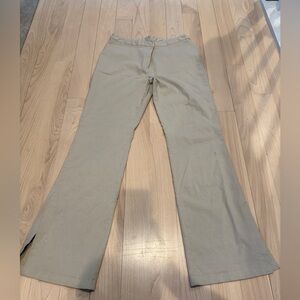 Express Cream Stretch Pants